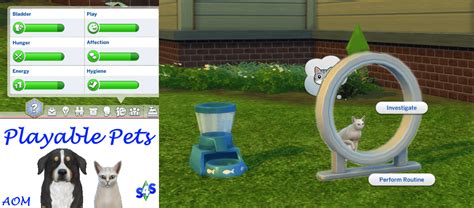 sims 4 selectable pets 2023.